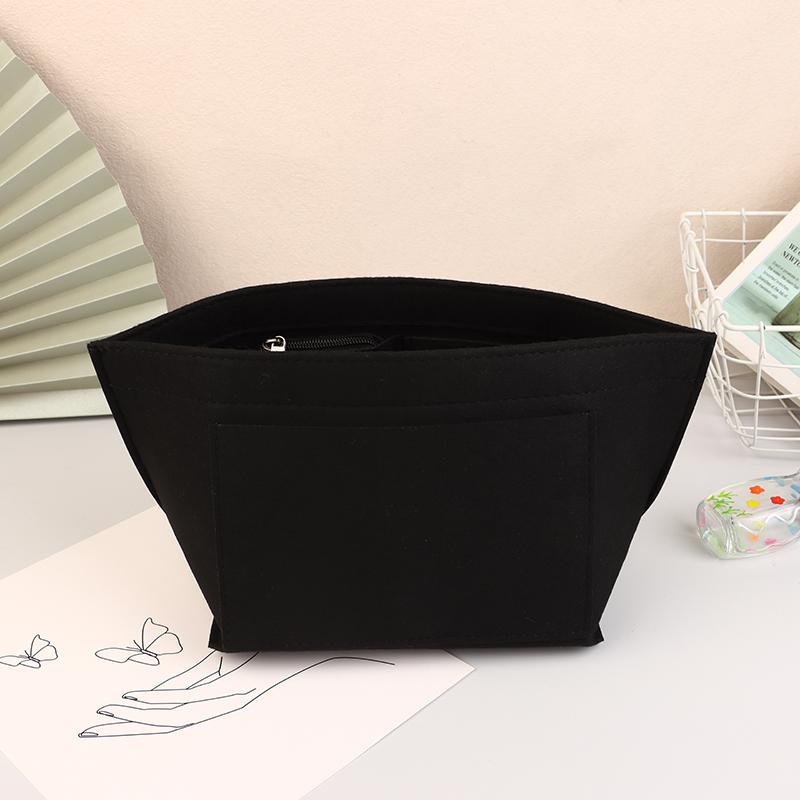 Felt Insert Lining Cosmetic Bag Purse Organizer Insert For Handbags Support Liner Felt Bag Organizer For Purse Tote Bag Insert