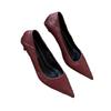 Fashion Women Sexy High Heels Burgundy Nude Pumps Stripper Stiletto Heels Women Wedding Bridal Quality Red Shoes talons femme tacones