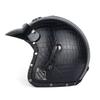 Cross-border Four Seasons Retro Harley Helmet Leather Personality Helmet Electric Vehicle 3/4 Half Helmet Big Turtle King Pedal Helmet