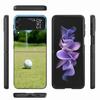Leisure Advanced Sports Golf Phone Case For Samsung Z Flip 6 7 5G Z Flip 5 Galaxy Z Flip 3 4 5G ZFlip Shockproof Hard Cover TPU