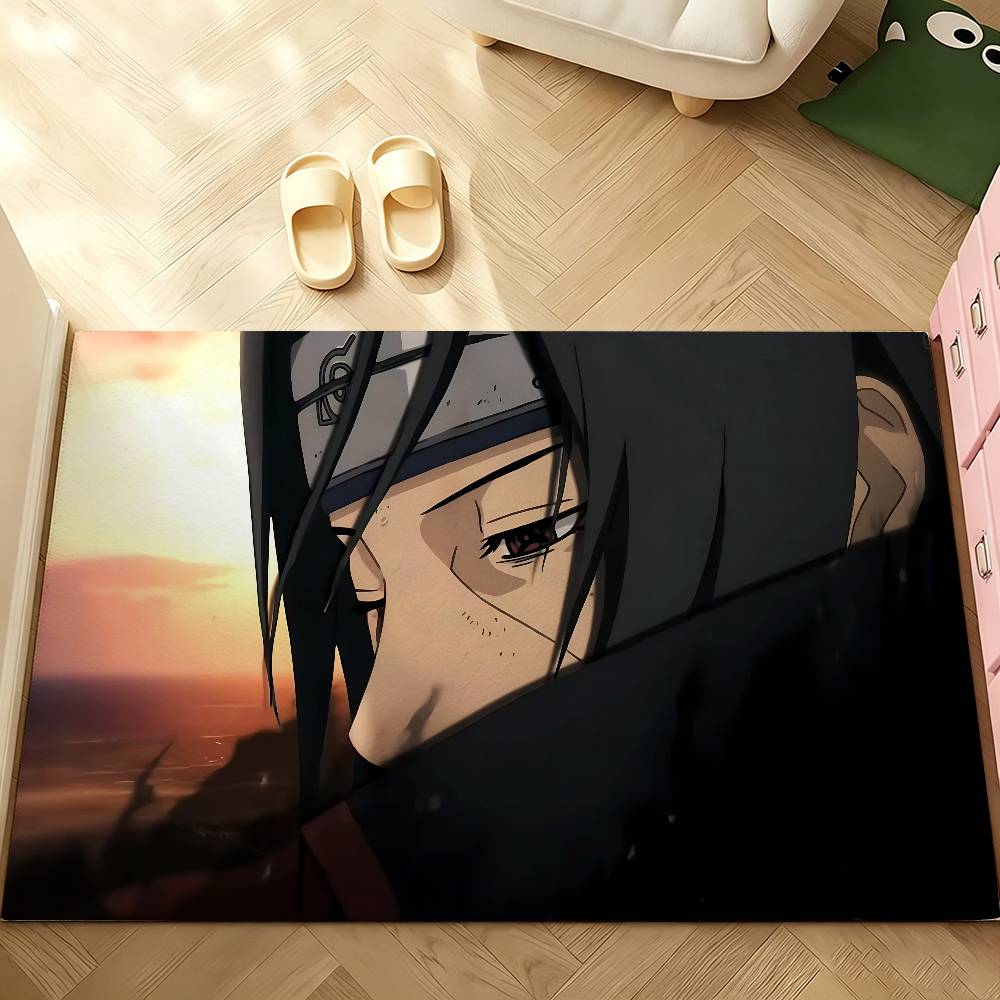 Cool Anime N-naruto-S Carpet Bathroom Anti-slip Mat Door Mat Home Decoration Mat Entrance Door Mat Scratch-resistant Door Mat
