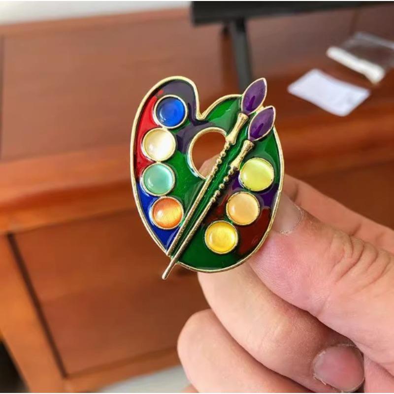 New Alloy Brooch High-end Niche Women's Peony High-end Pin Coat Suit High-end Versatile Brooch