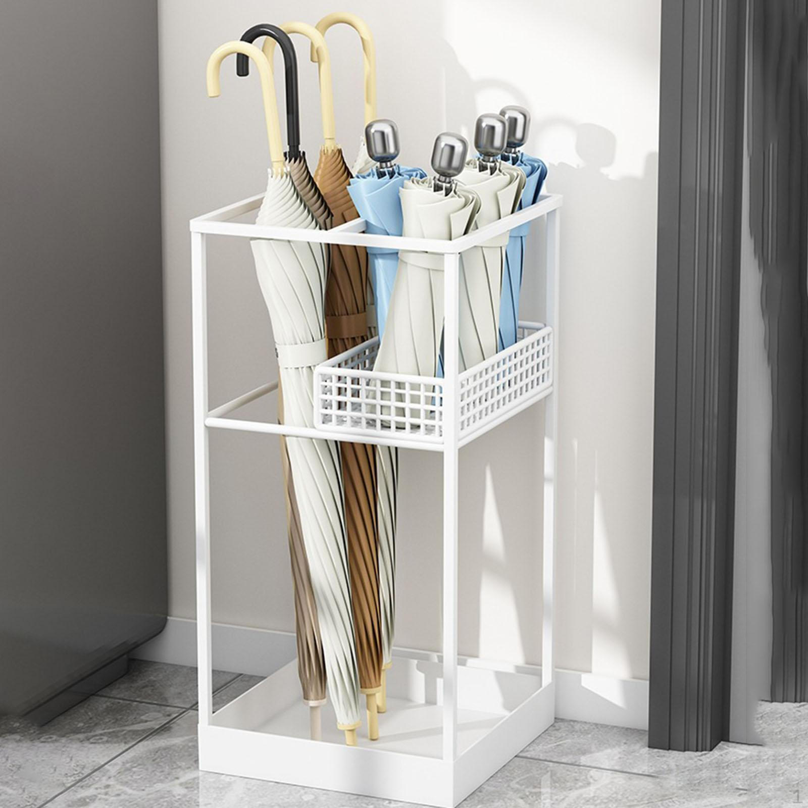 

Freestanding Organizer with Drip Tray for Home And Hotel белый