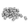 20Pcs Self Tapping Threaded Insert M4x0.7 Male Thread M6.5x0.75 Female Thread 8mm Length
