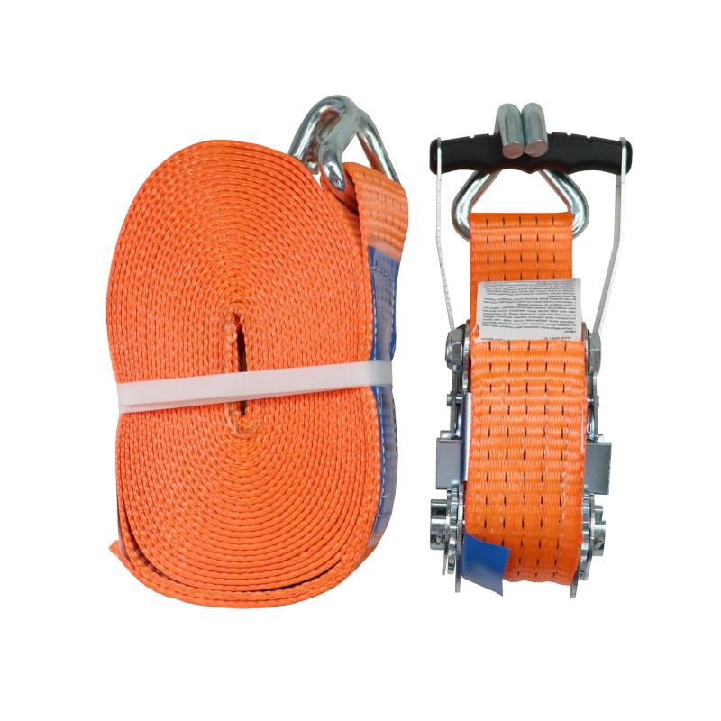 5T transport belt 10m wide 50mm complete with buckle with rubber lining 230mm with certificate, MORGA standard