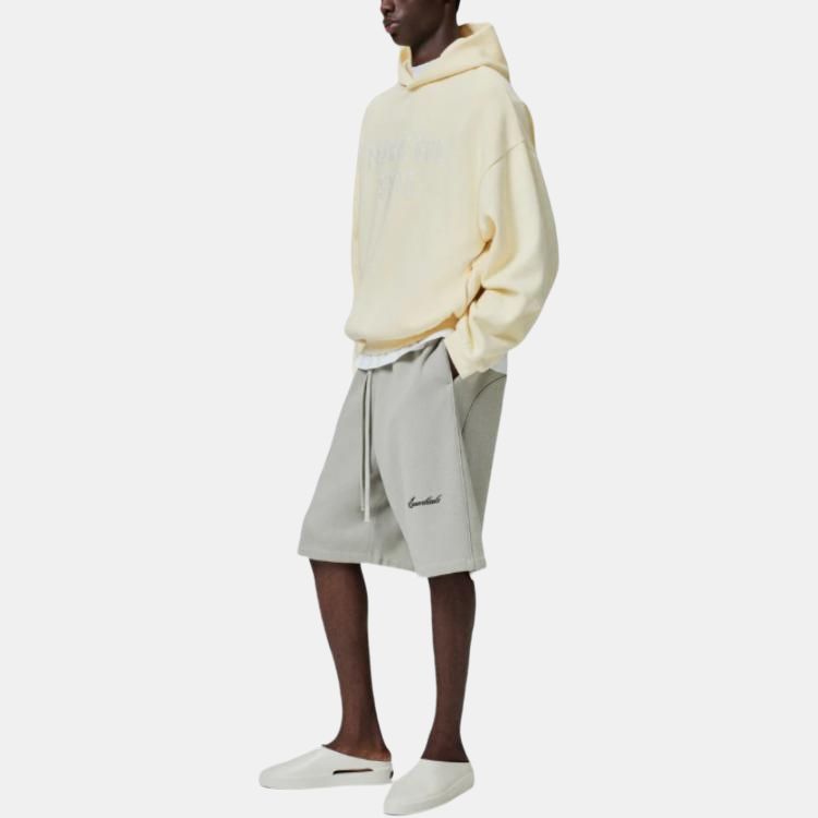 Fear of God Essentials 90s Hoodie Garden Yellow Men Tops 192SP256218F