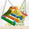 Parrot Toy Kit Bird Toy Accessories Bird Cage Toy For Parrots Birds Swing Chewing Bird Toy Parrot Bite Toy