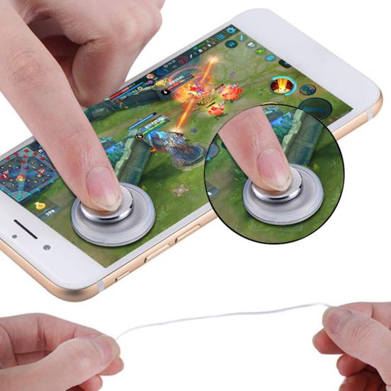 Mobile Joystick Mini Size Easy to Install Lightweight Mobile Phone Game Joystick for Smart Phone