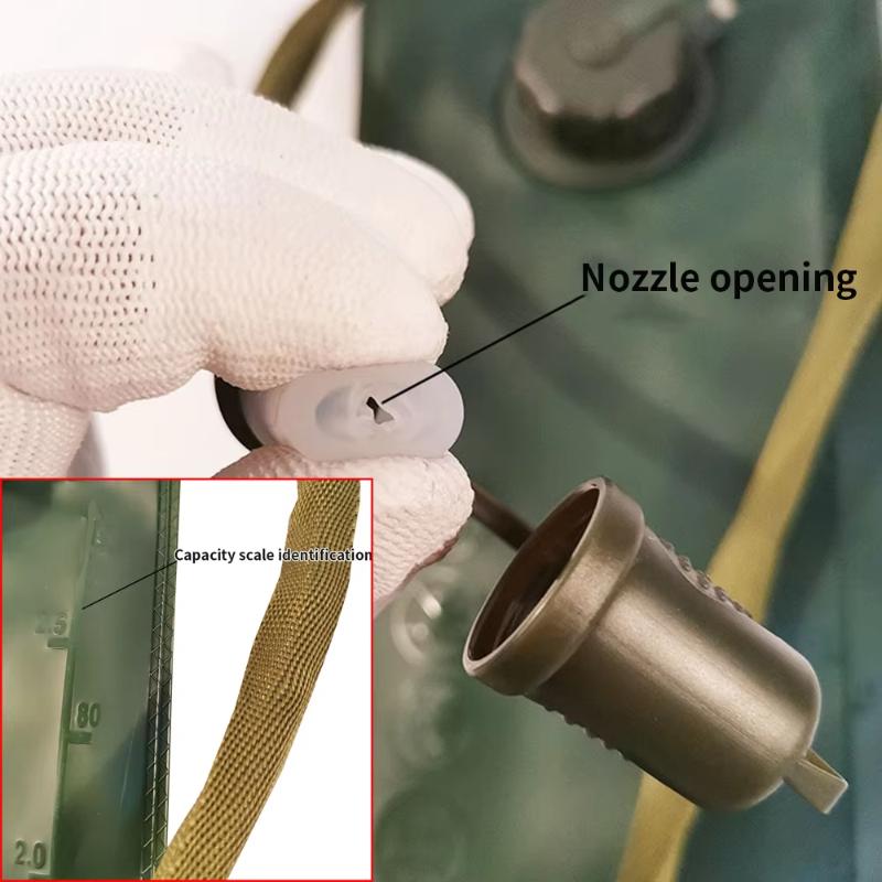 2L/2.5L/3L Water Bladder Water Reservoir Hydration Pack Storage Bag Free Folding Camping Running Hydration Vest Backpack