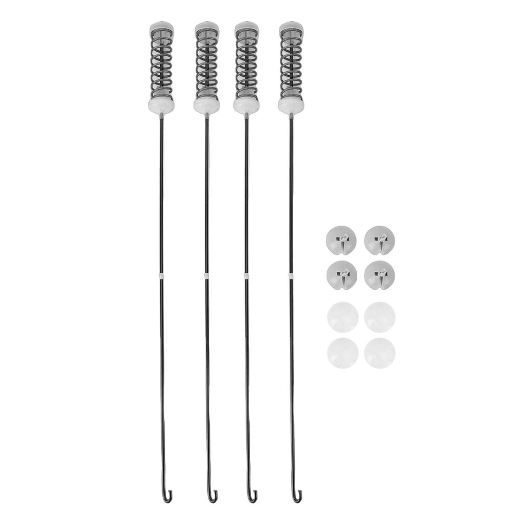 4pcs Washer Suspension Rods Replacement for W10780044 W11025360 W11131256 W11226774 ABS Washing Machine Shock Absorber