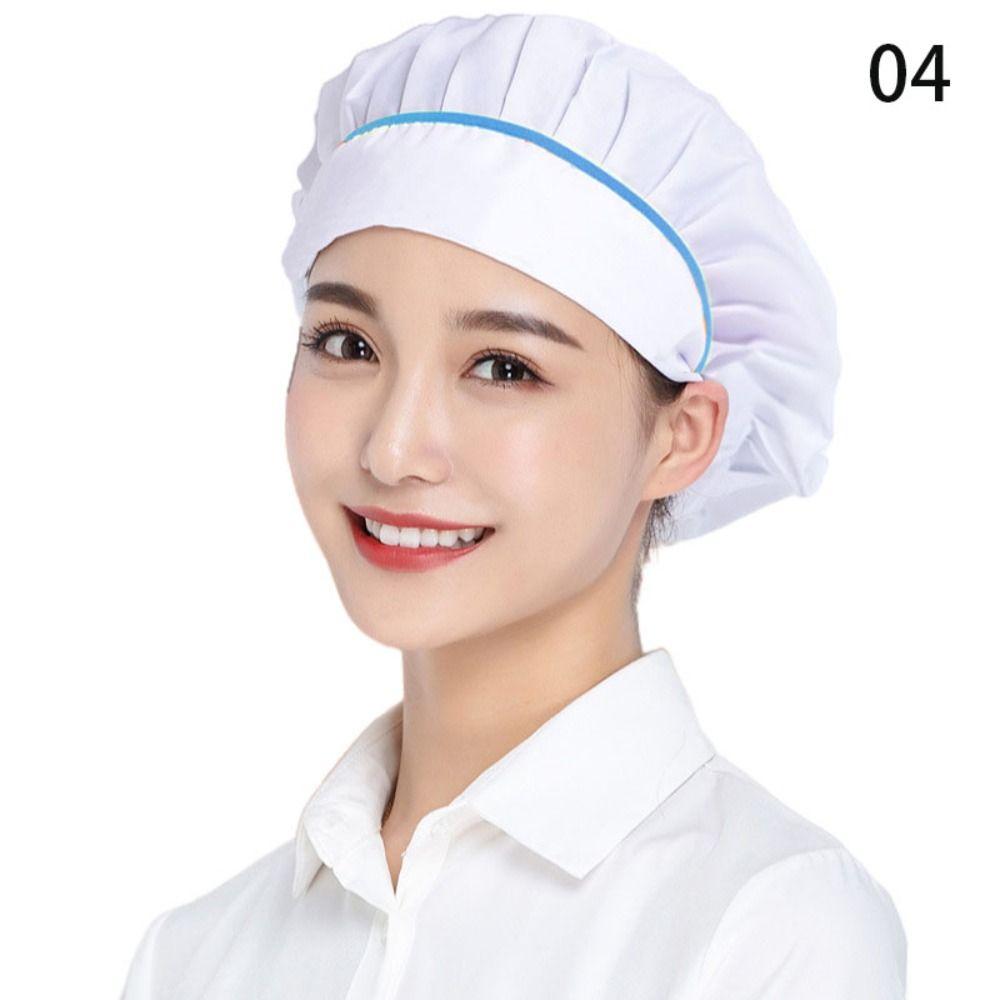Chapeau de travail en maille, vêtements de travail, filets à cheveux, casquette chic, chapeau de chef, service alimentaire