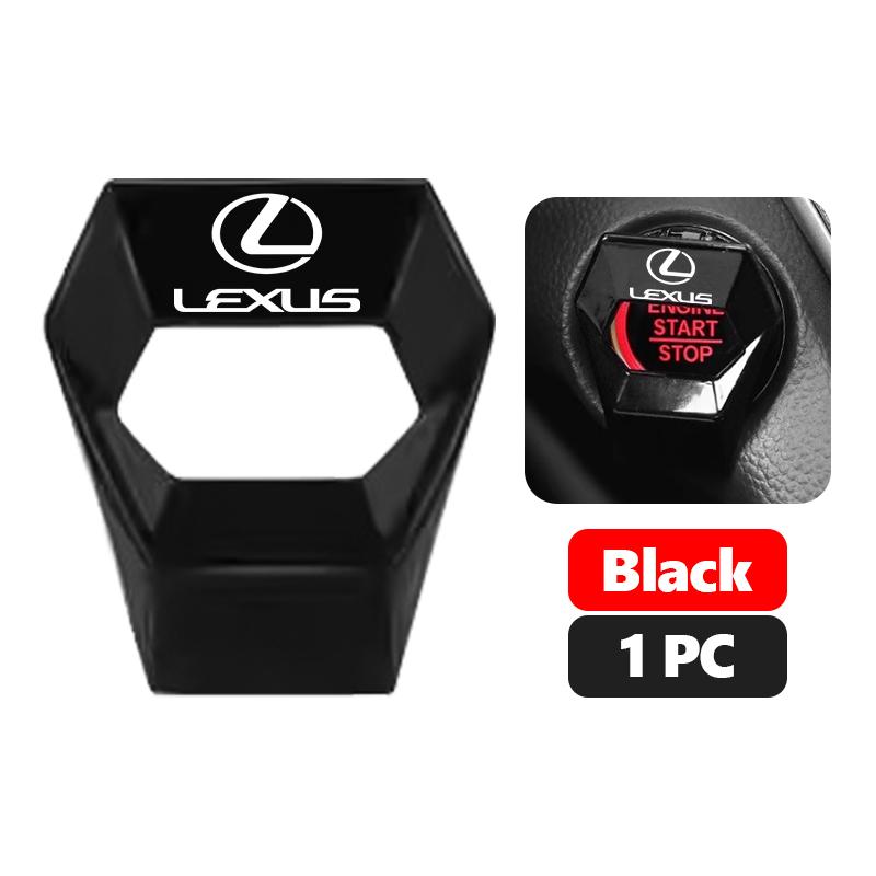 Car Engine Start Stop Switch Button Cover Decorative Ring Protection For Lexus RX350 IS250 IS200 GS300 LX570 RC350 UX250h ES350