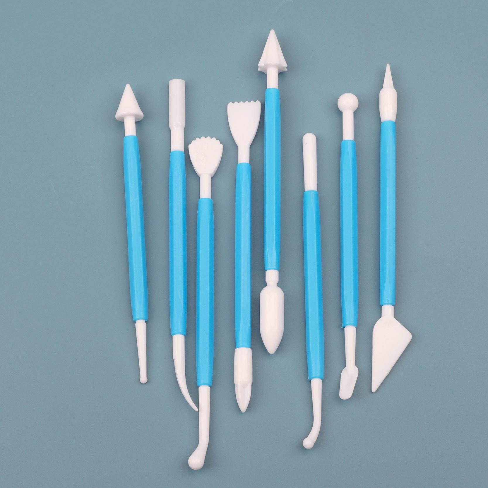 

Набір з 8 надлегких полімерних глин та інструментів для ліплення з помадки