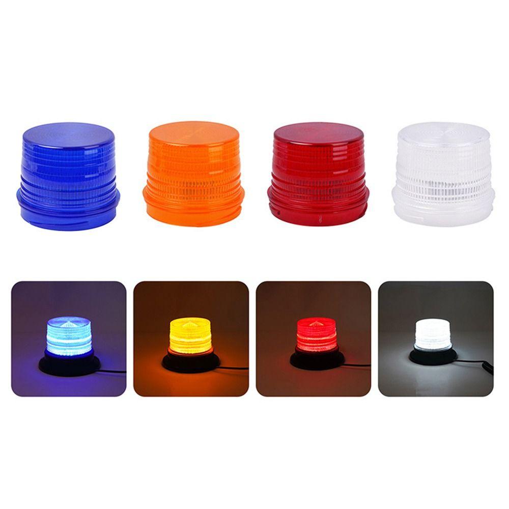 Magnetic Mount LED Car Warning Light 12V Top Burst Flashing Light LED Strobe Light  Trucks