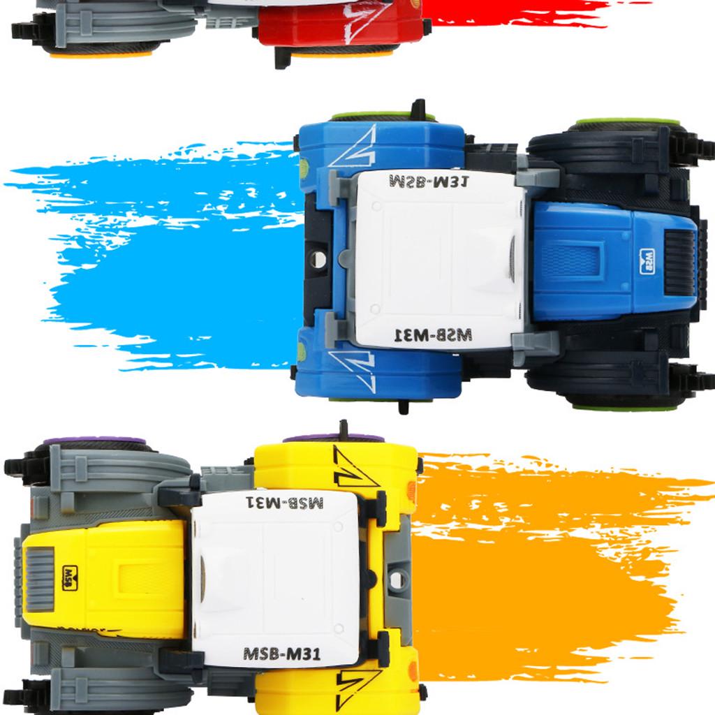 Детский самосвал Моделирование 4-х колесный электрический игрушечный автомобиль-трюк — фото 10