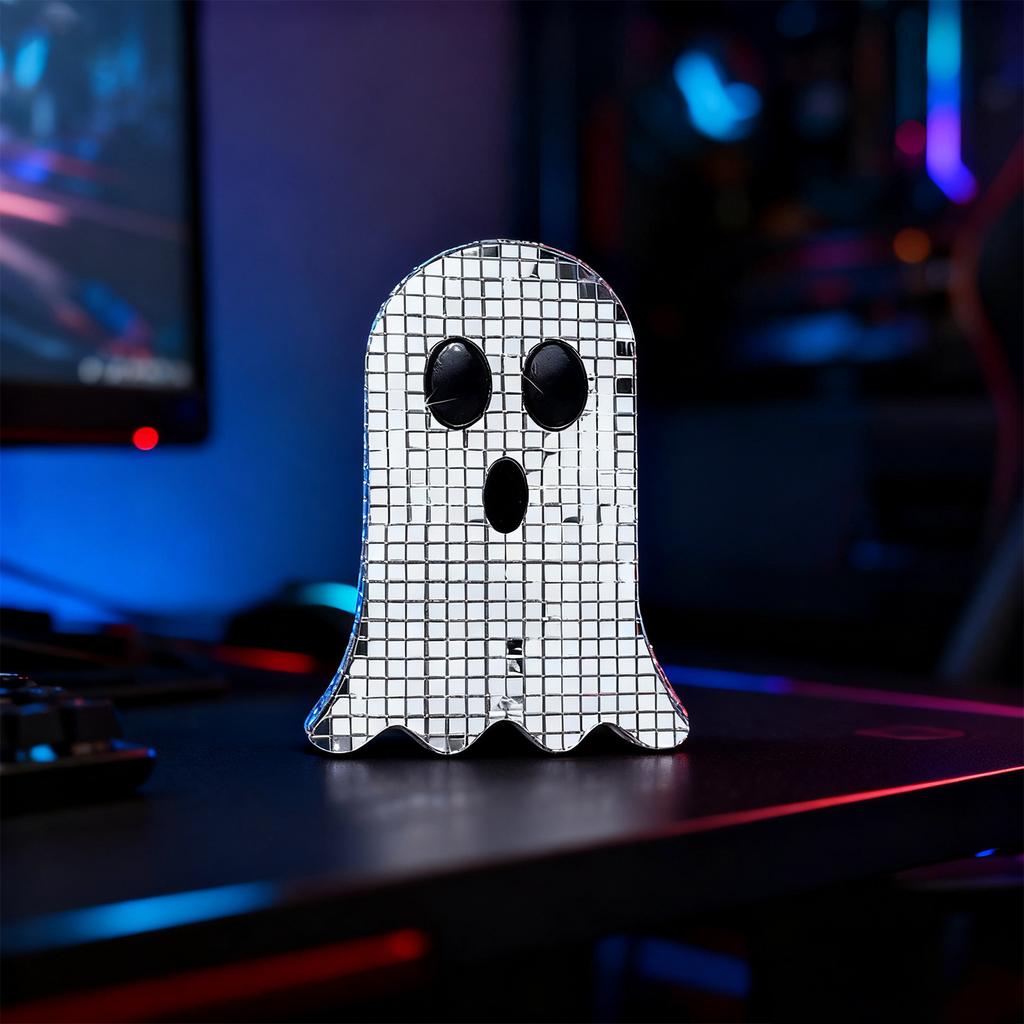 Halloweenské disco dekorace Disco ozdoby na stůl s černým čarodějnickým kloboukem Třpytivá stupňovitá podnosová cedule Hororové stolní dekorace pro sváteční párty