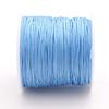 5-50m/lot 0.8mm Cotton Cord Nylon Cord Thread String DIY Beading Braided Bracelet Jewelry Making