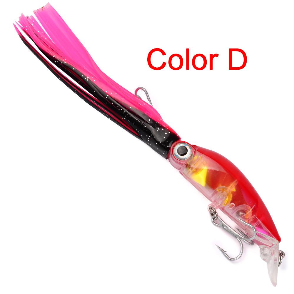 10cm Lure Plastic Squid Belt Must Lure Bait 18.5g Lure Bait Bionic Simulation Bait