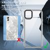 For Samsung Galaxy A04e 4G/M04 4G/F04 4G Case Crystal Clear PC+TPU Anti-Scratch Phone Cover