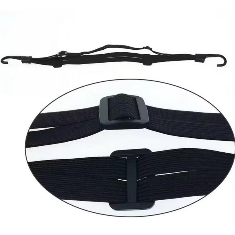 Adjustable Helmet Luggage Rope Stretchable Luggage Rope Nonslip Grip Motorcycle Travel Accessory Fastening