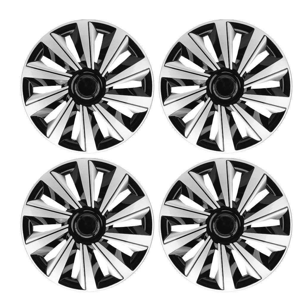 4 Pcs 14in Wheel Hub Cap Full Protection Stylish Look Lightweight Easy Install Universal Fit for Any 14in Steel Wheels