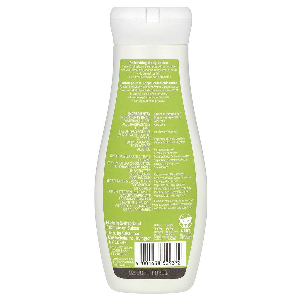 Weleda, Erfrischende Körperlotion, Zitrusextrakt, 6,8 fl oz (200 ml)