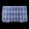 24 compartment Fishing Tackle Box Fishing Bait Lure Hooks Box Bait Storage Case Organizer Sorting Box Fishing Accessories