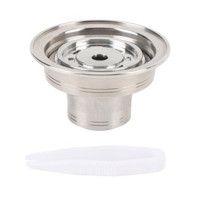 Wiederverwendbarer Kapseladapter PP SUS Nachfüllbarer Kaffeekapseladapter Konverter für Kaffeemaschine