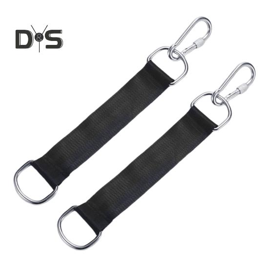 

Ремни для качелей на дереве, ремни для фитнеса, подтягивания, подвесные ремни, прочный ремень для крепления качелей на дереве, для гамака, тренажера для гимнастического троса 2 Sets