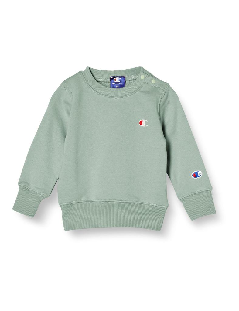 Champion Basic Logo Baby Size 80 One-Point Sweatshirt, Green,