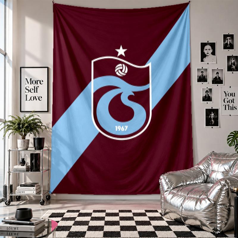 Trabzonspor FC Wall Tapestry Home Decor Wall Hanging Cloth for Bedroom Living Room Background