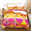 3D Kawaii Anime Hirogaru Sky! Pretty Cure Bedding Set Single Twin Full Queen King Size Bed Set Adult Kid Bedroom Duvetcover Sets