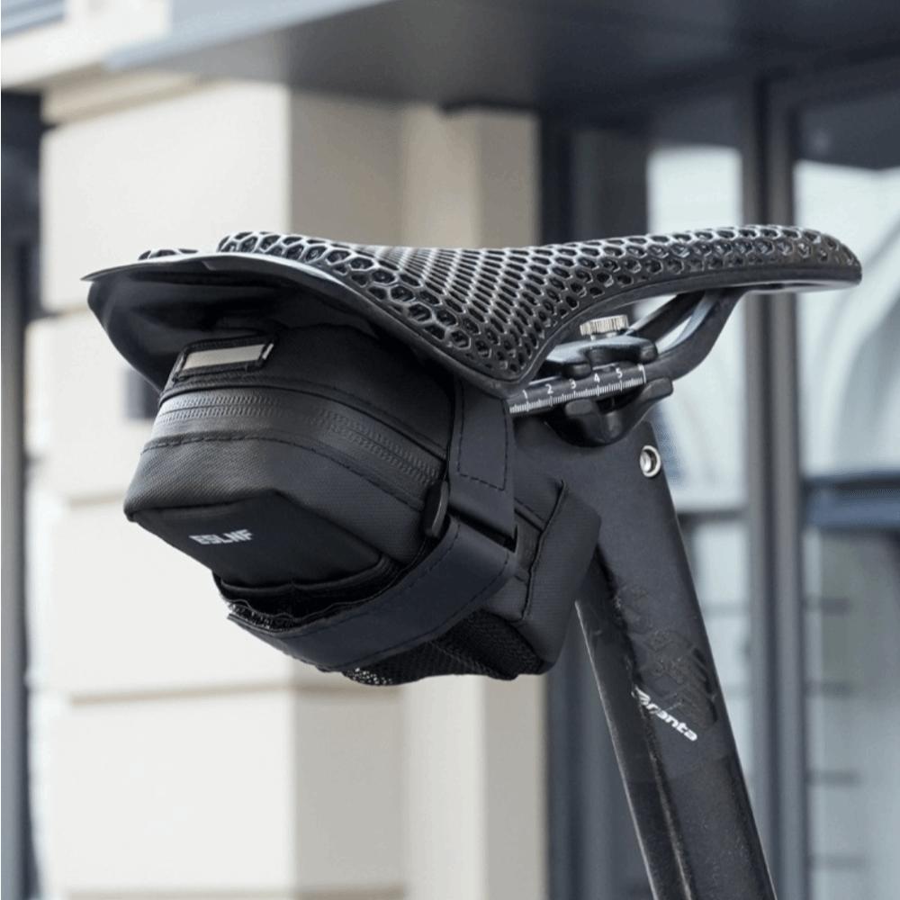 Mini Bicycle Saddle Bag Portable Road Bicycle Tail Bag Fashion Gas Cylinder Rear Bag  Mountain Bike