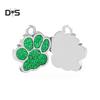 Puppy Town Jewelry Gift Mini Paw Pattern Puppy Dog Cat Collar ID Tag Pendant