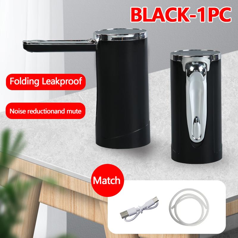 2025 New USB Electric Water Pump Portable Siphon Transfer for Bucket Drum Aquarium Outdoor Camping Home Garden Water Dispenser