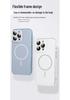 Apple 16 Pro Max Magnetic Ring Frosted Phone Case - Electroplated Soft Protective Cover