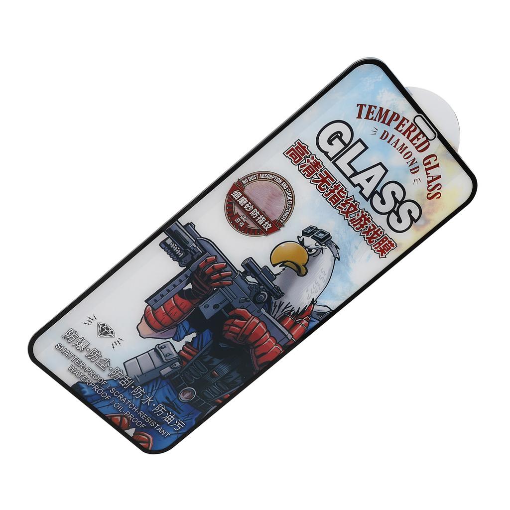 High Definition Gehärtetes Glas Anti-Fingerabdruck Displayschutzfolie für IPhone X XS 11Pro