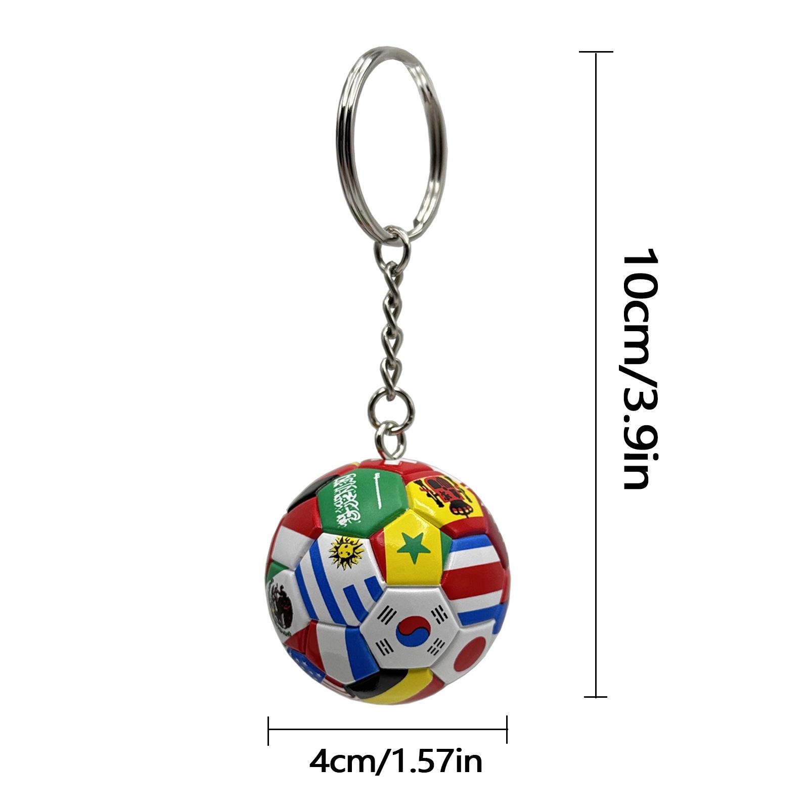 Premium Soccer Keychain Accessory World Cup Fan Souvenir Gift