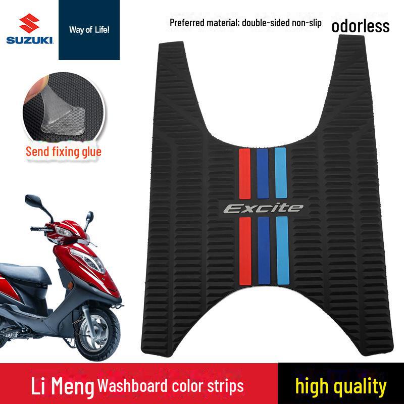 Qingqi Lingmu UY125 Little Dolphin Anti-Rutsch-Pedalpolster-Zubehör