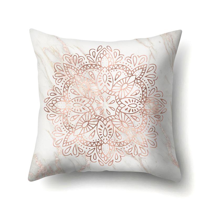 Nordic Bohemian Ethnic Style Polyester Pillow Case Car Decoration Home Printed Bedside Pillow Case