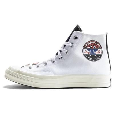 Chuck 70 hi Comode & Stilose Resistenti & Leggere Scarpe Alte in Tela Unisex & Genere Cuciture Bianche & Rosse