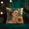 Moderne Kunstwerke Frida Kahlo-Schönes Kissenbezug Seidig Elegant Komfort Schlafsofa Versteckter Reißverschluss Strandkissenbezug