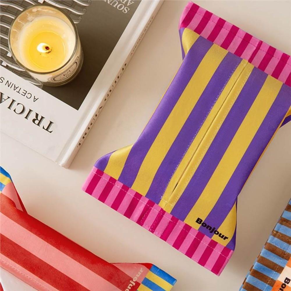 New Luxury Tissue Box Portable Multipurpose Toilet Paper Holder Convenient Napkin Dispenser Household жёлтый