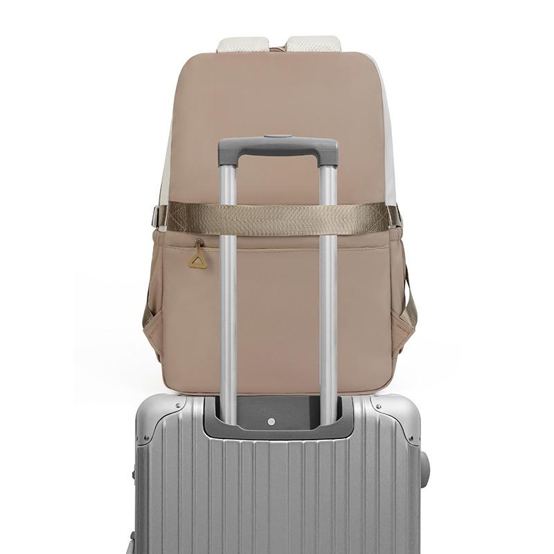 New junior high school student schoolbag large capacity high school student simple college student female backpack college lightweight backpack