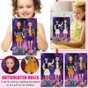 2pcs Articulated Dolls, With Realistic Character Designs, Make A Delightful Surprise Gift For Children And Friends.