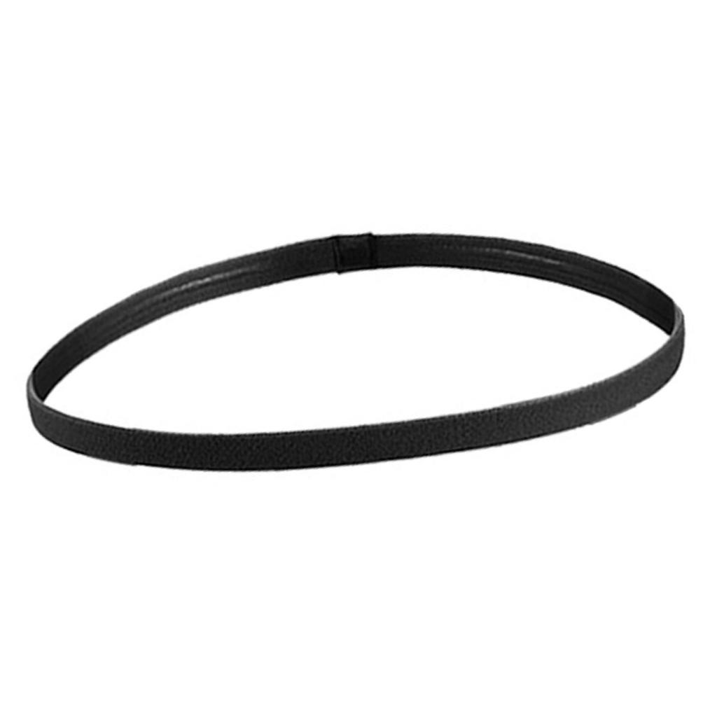 Dünnes rutschfestes elastisches Sport Stirnband Haargummi mit rutschfestem Silikon-Griff Schweißband für Training Kopfbedeckung für Damen Herren