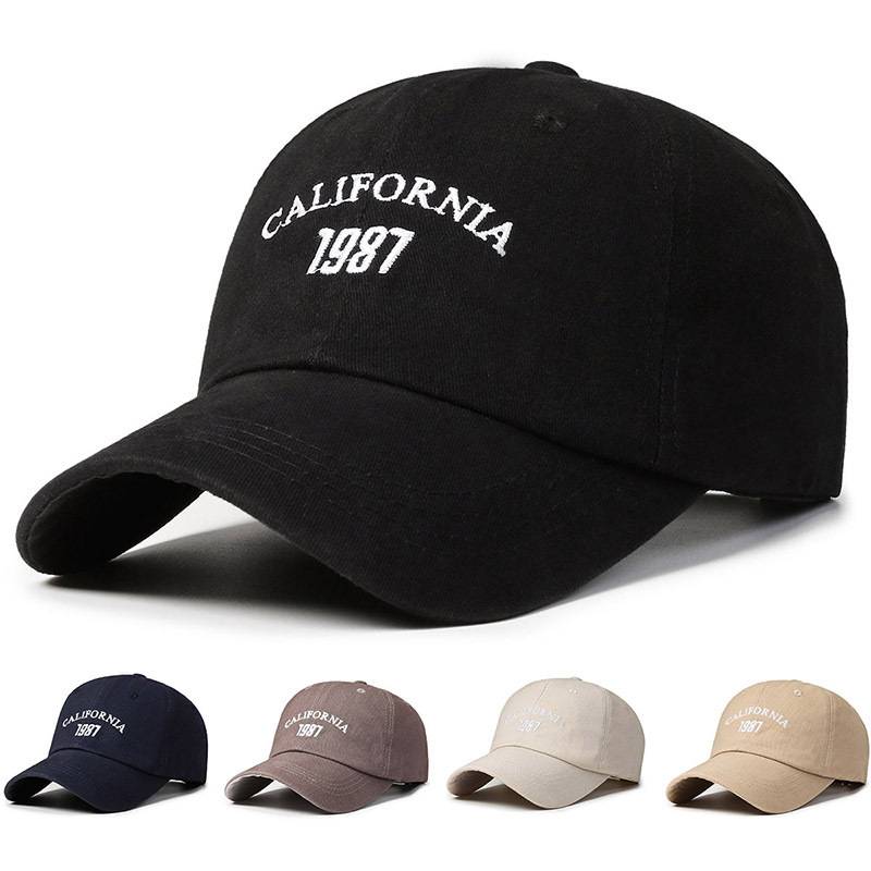 Pattern Baseball California Cap Outdoor Adjustable Sun Protection Hat Breathable