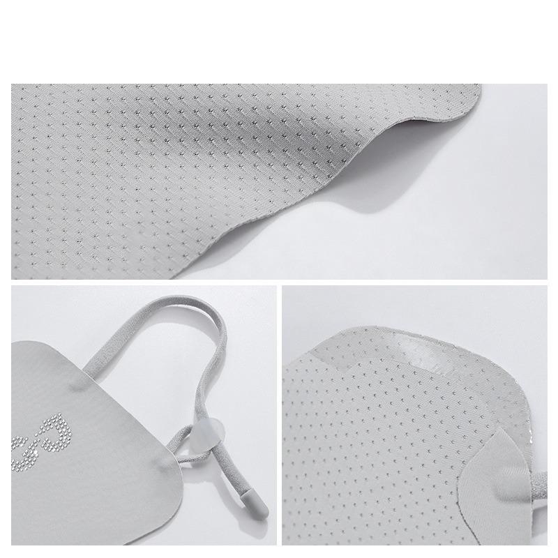 High Quality Summer Ice Silk Sunscreen Mask Women Outdoor UV Shade Breathable Golf Mask Half Breathable Hanging Ear Outdoor