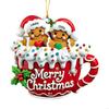 Holiday Decoration Acrylic Gingerbreads Cookie Hanging Ornament Christmas Tree