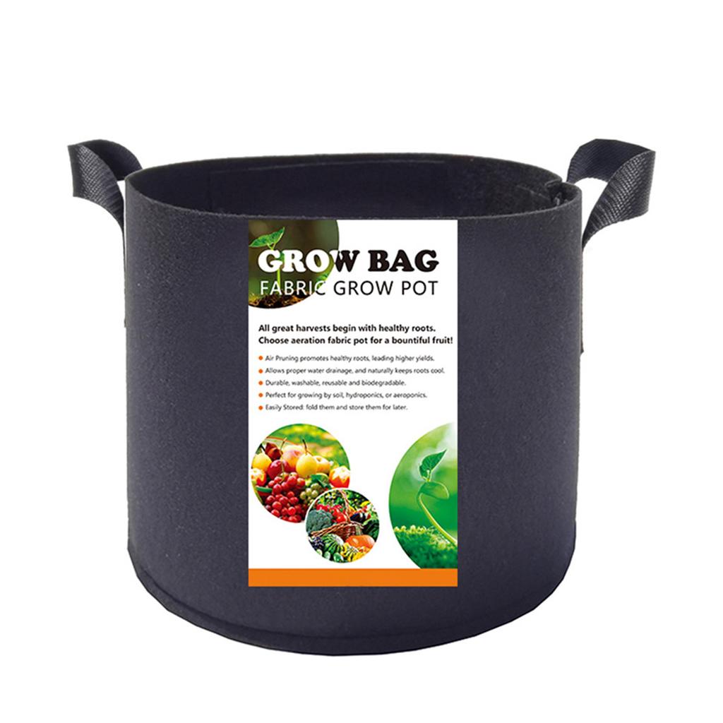 Gallon Plants Bag Thickened Non Woven Fabric With Handle